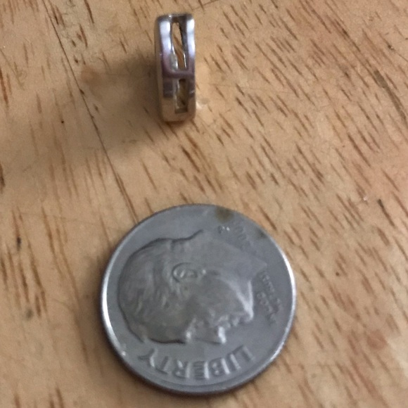 White gold and diamond pendant - Picture 4 of 4